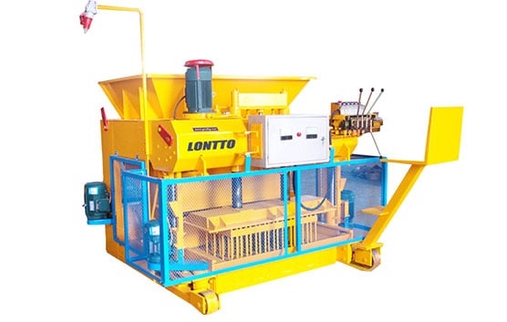 QMY6-25-Machine à fabriquer des blocs de béton