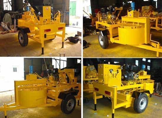 INTERLOCKING CLAY BRICK MACHINE