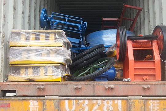 Бетоноукладочная кирпичная машина на Филиппинах