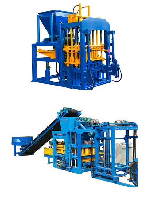 бетонный пустотелый блок машина филиппины