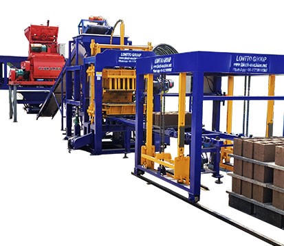 LONTTO QT6-15 Изготовление строительных блоков для махины