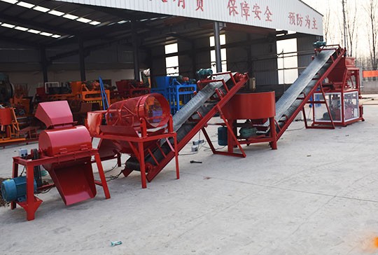 mud brick making machine production