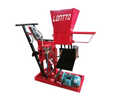 ECO BRAVA Manual Red Clay Brick Making Machine lontto
