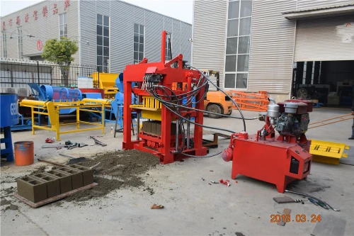 qc4-30 hydraulic block machine to make blocks