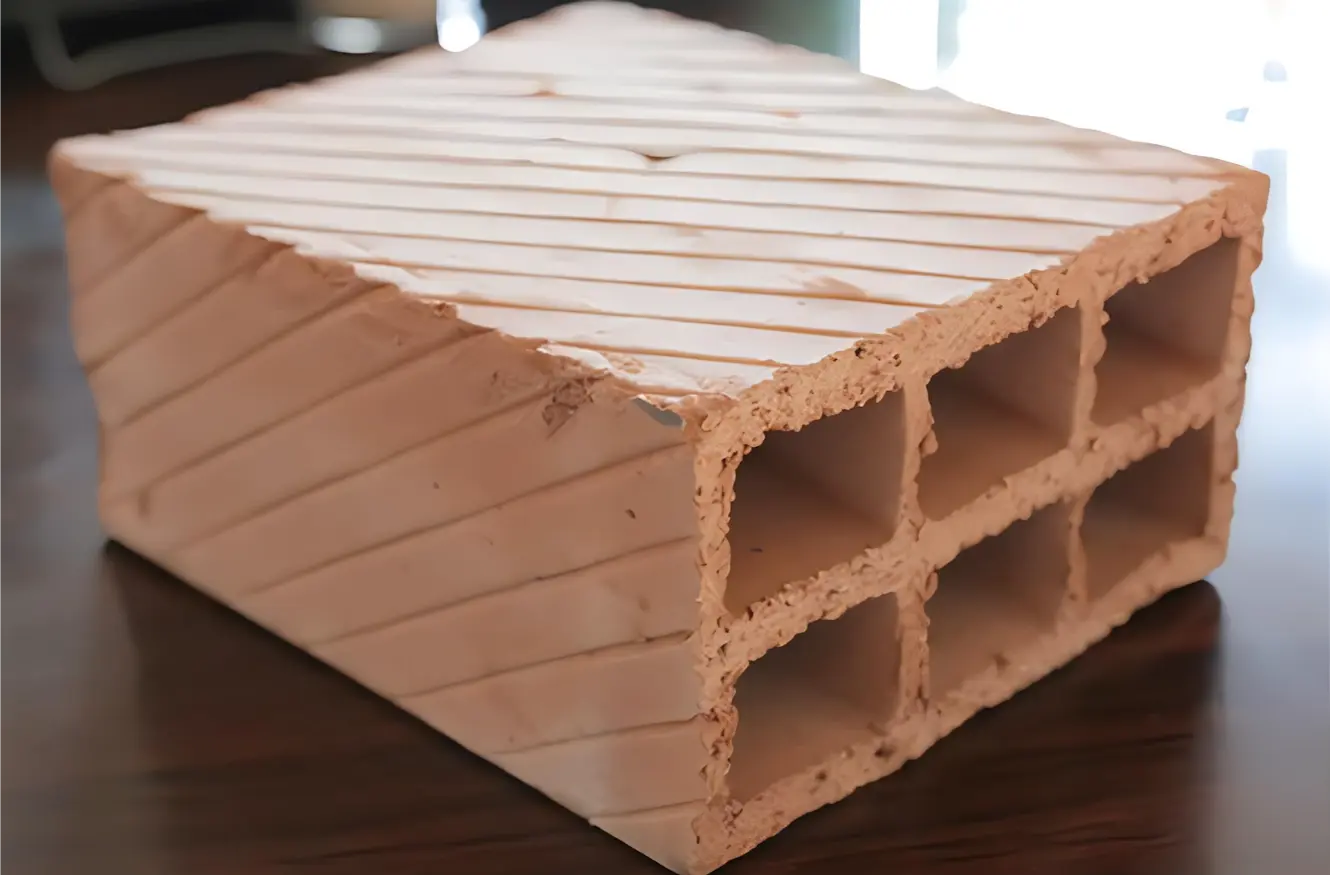 briques de cendres volantes brûlées