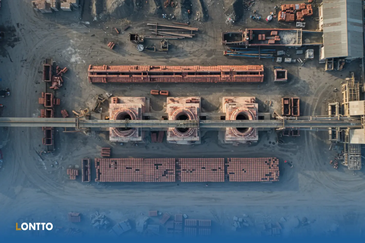 how does a brick kiln work