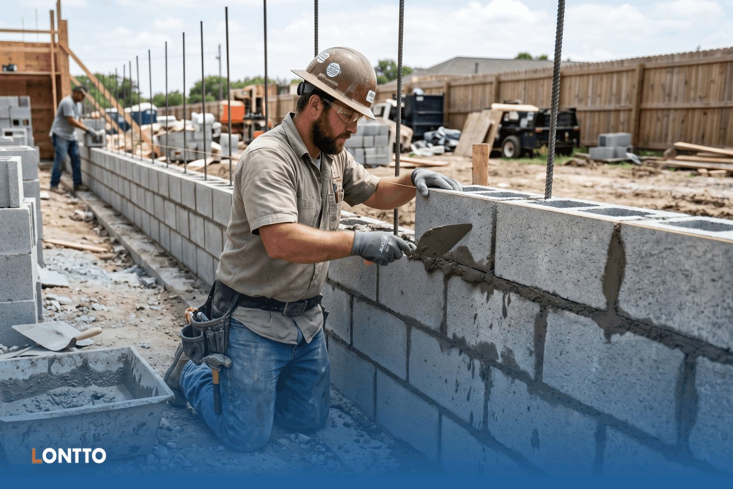 what are block walls poured walls vs block walls
